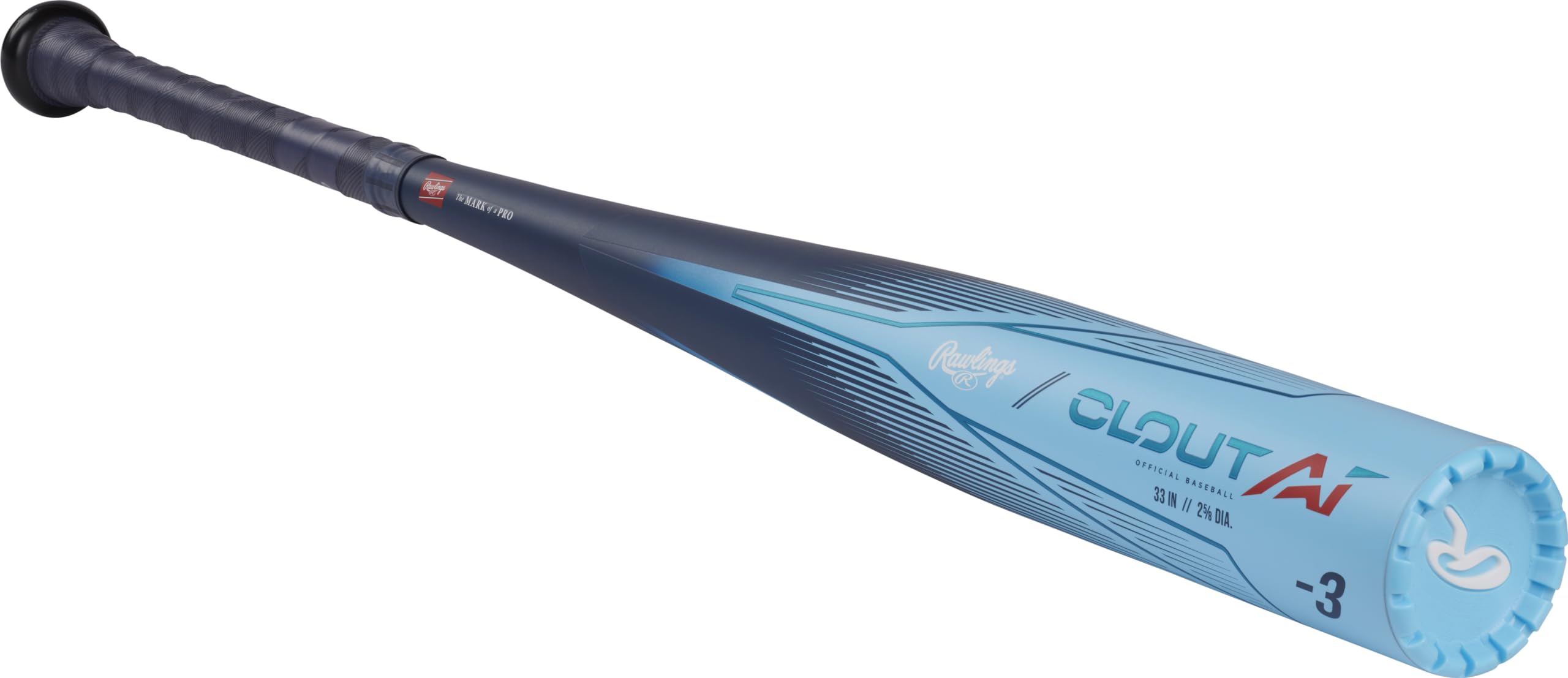Rawlings CLOUT AI 野球バット 33インチ Amazon | ローリングス | CLOUT AI 野球バット | BBCOR | -3 | 2 5/8